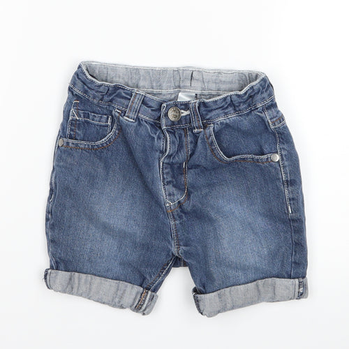 George Boys Blue  Denim Bermuda Shorts Size 2-3 Years