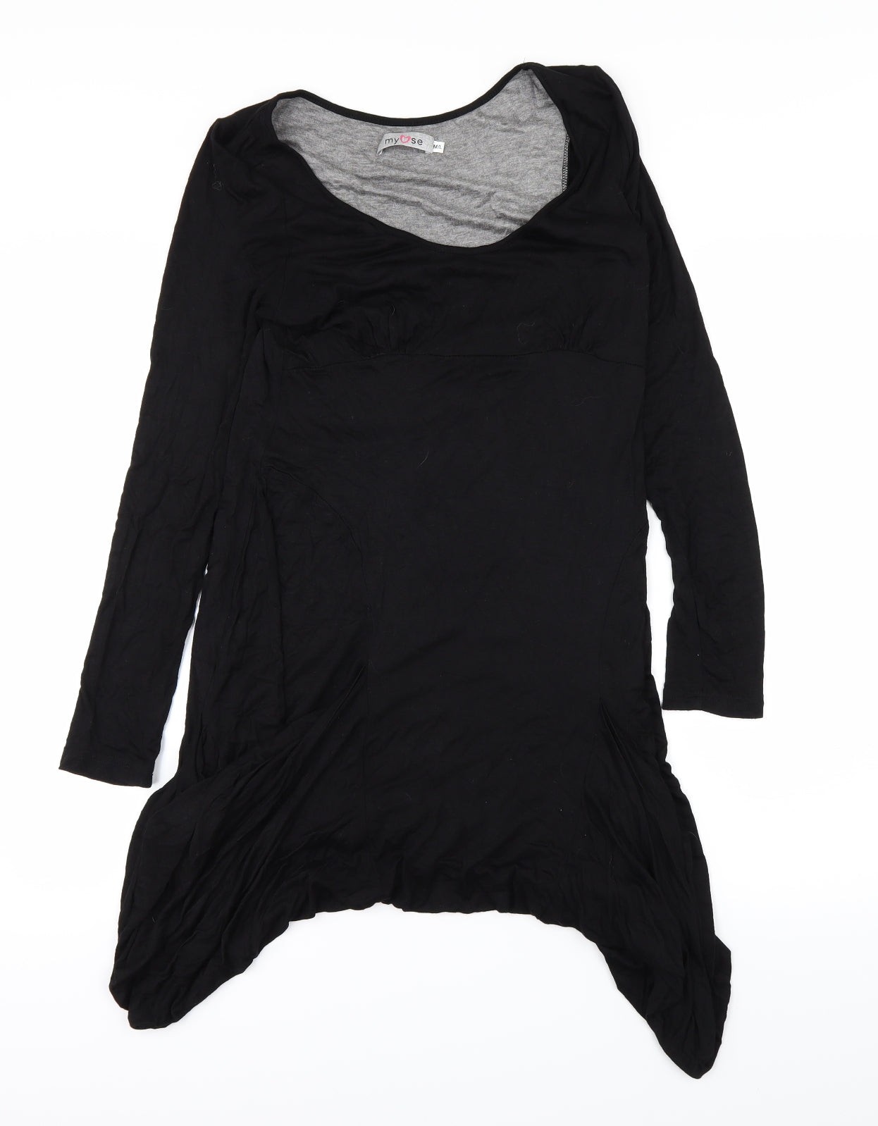 Myself Womens Black   A-Line  Size M