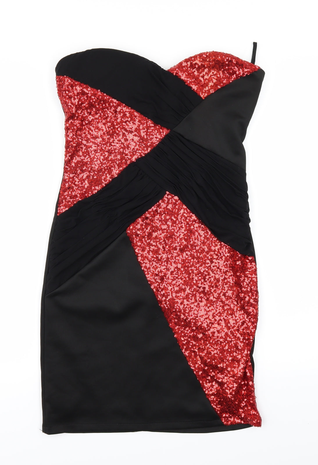 E-vie Womens Black   Pencil Dress  Size 12