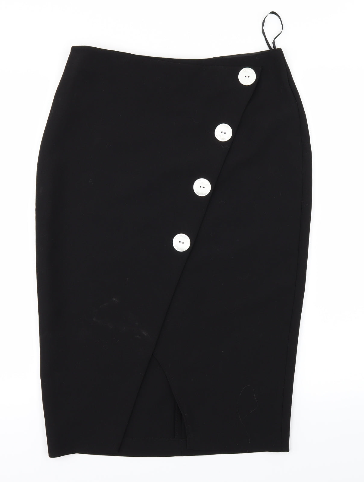 F&F Womens Black   A-Line Skirt Size 10