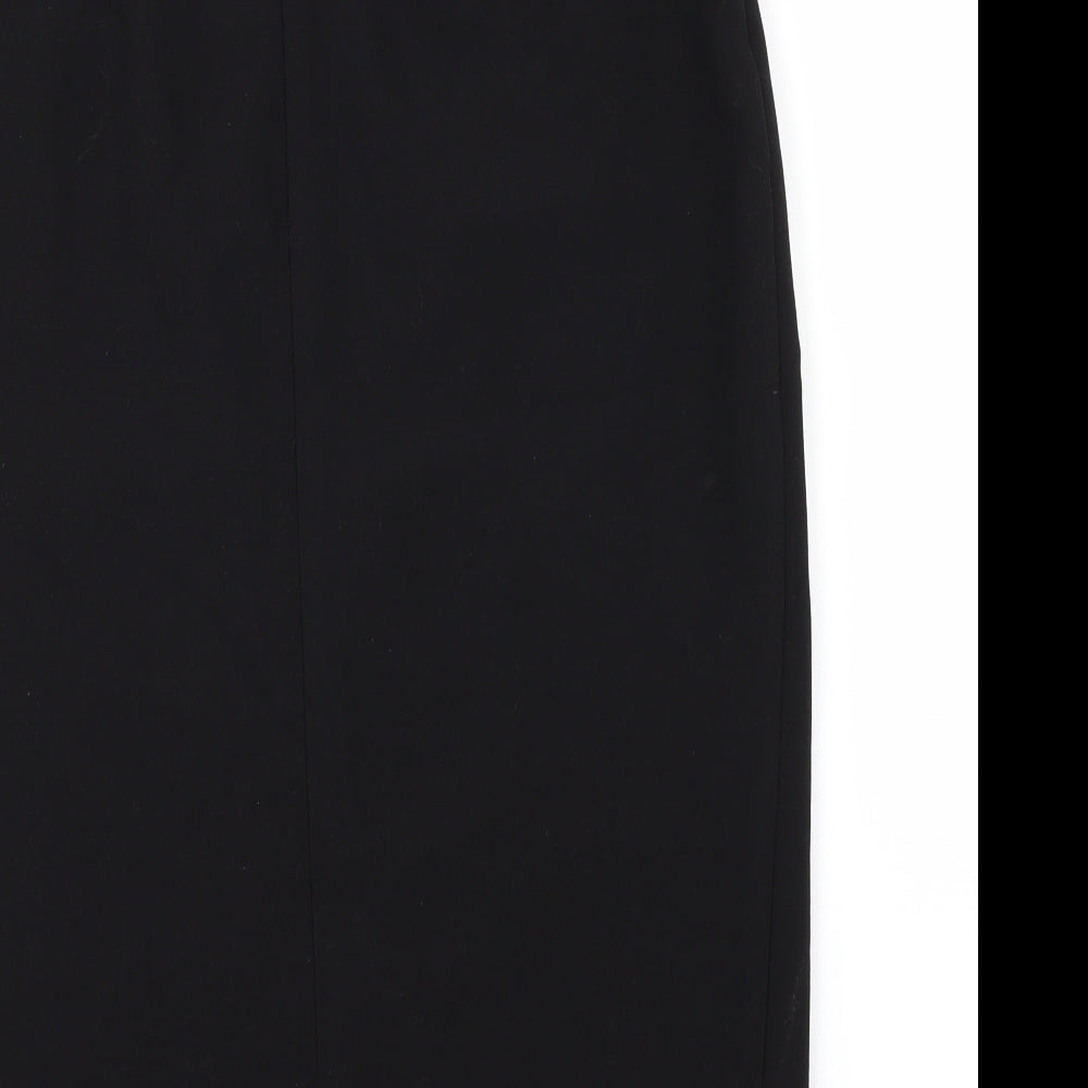 F&F Womens Black   A-Line Skirt Size 10
