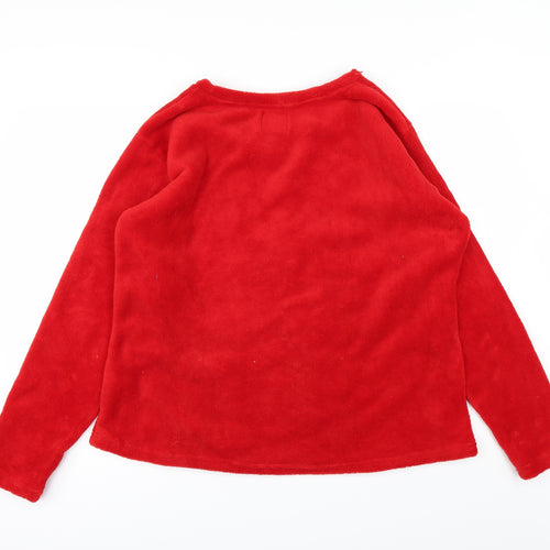 Time To Dream Womens Red   Pullover Jumper Size XL