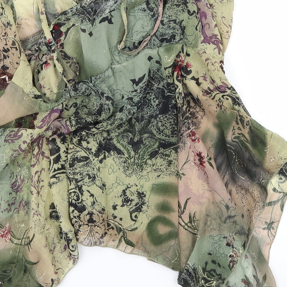 RU BY Womens Green   Basic Blouse Size L