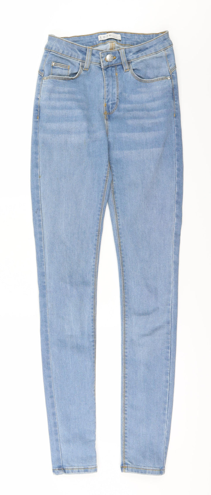 DenimCo Womens Blue   Skinny Jeans Size 8 L29 in