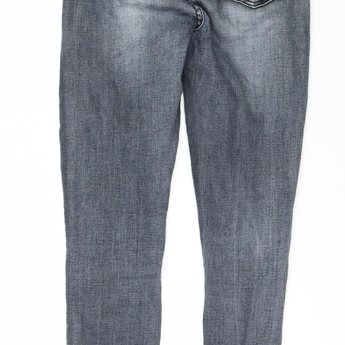 MOMOKROM Womens Blue   Skinny Jeans Size 6 L26 in