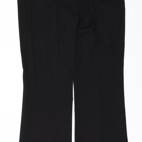 Marks and Spencer Womens Black   Trousers  Size 14 L30 in