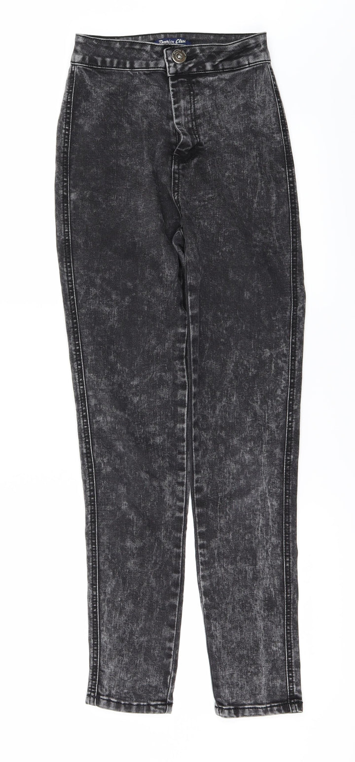 denim club Womens Black   Skinny Jeans Size 8 L27 in