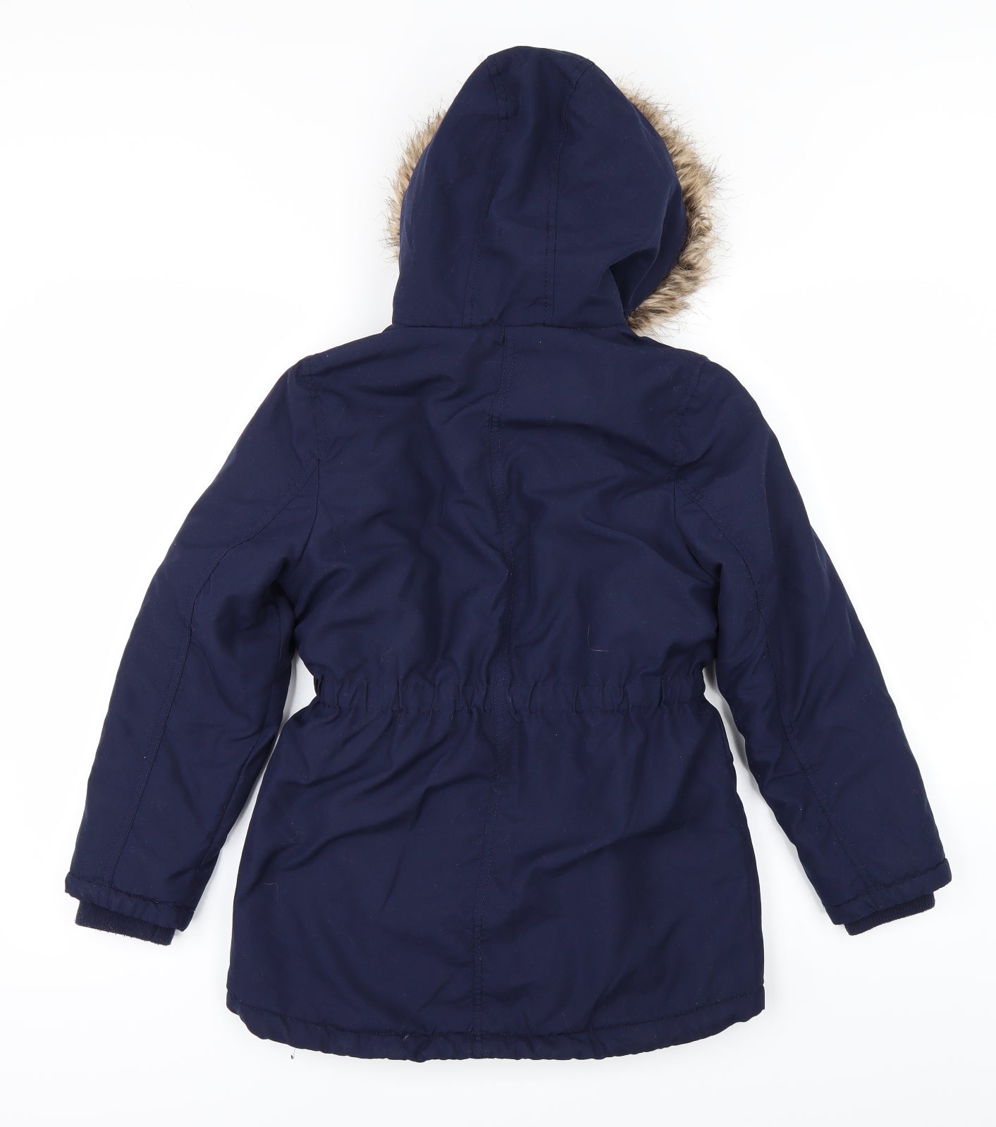 George Girls Blue   Rain Coat Coat Size 9-10 Years