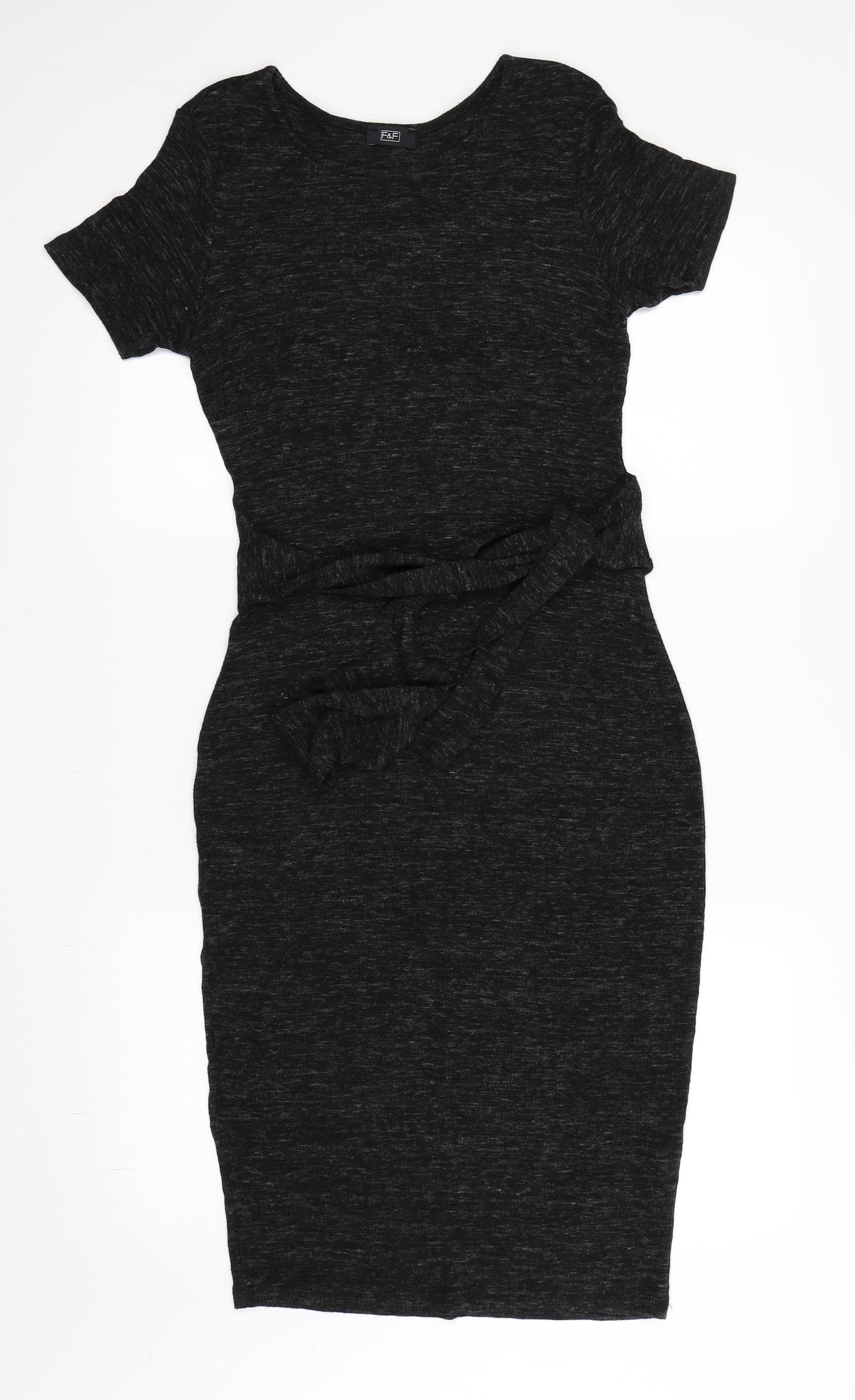 F&F Womens Black   Bodycon  Size 10