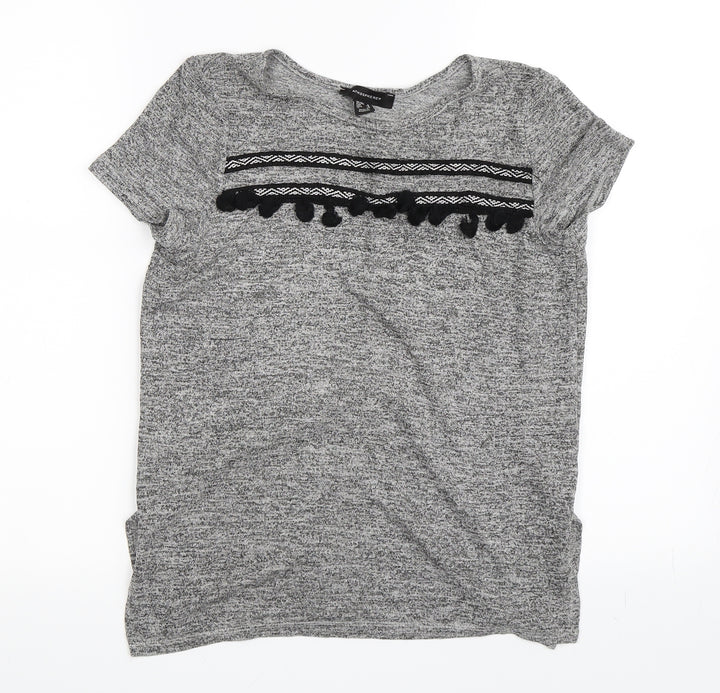 Primark Womens Grey Basic T-Shirt Size 8