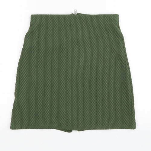 Primark Womens Green   A-Line Skirt Size 8