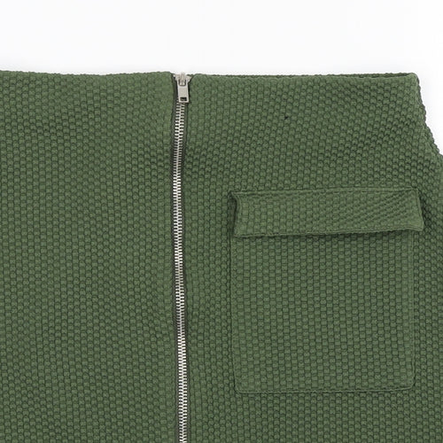Primark Womens Green   A-Line Skirt Size 8