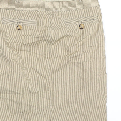 Marks and Spencer Womens Beige   A-Line Skirt Size 8