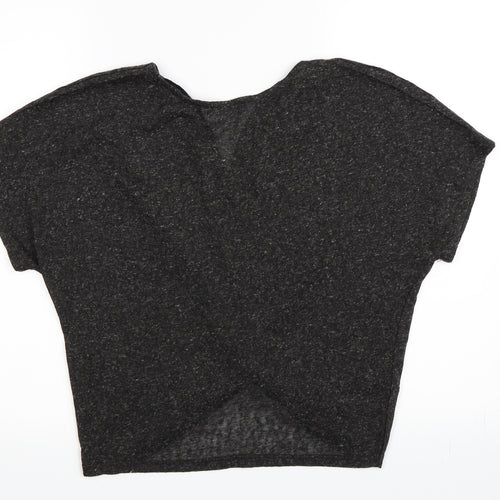 RESERVED Womens Grey   Basic T-Shirt Size S