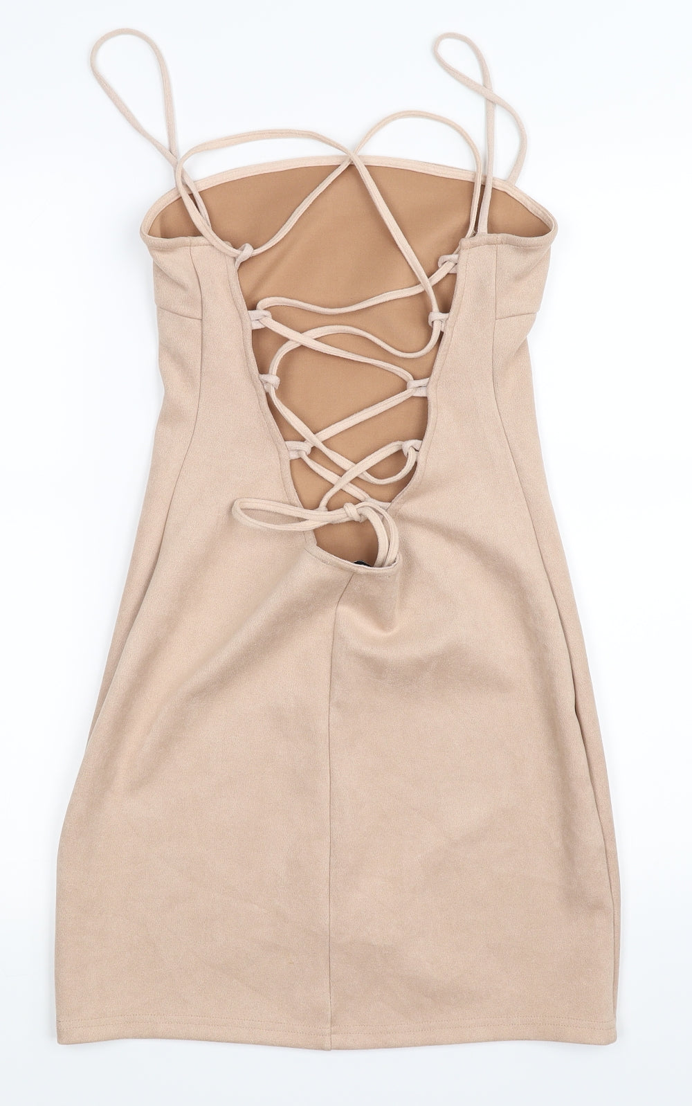 In the Style Womens Pink   Bodycon  Size 10  - tie up back