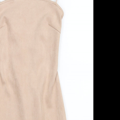 In the Style Womens Pink   Bodycon  Size 10  - tie up back