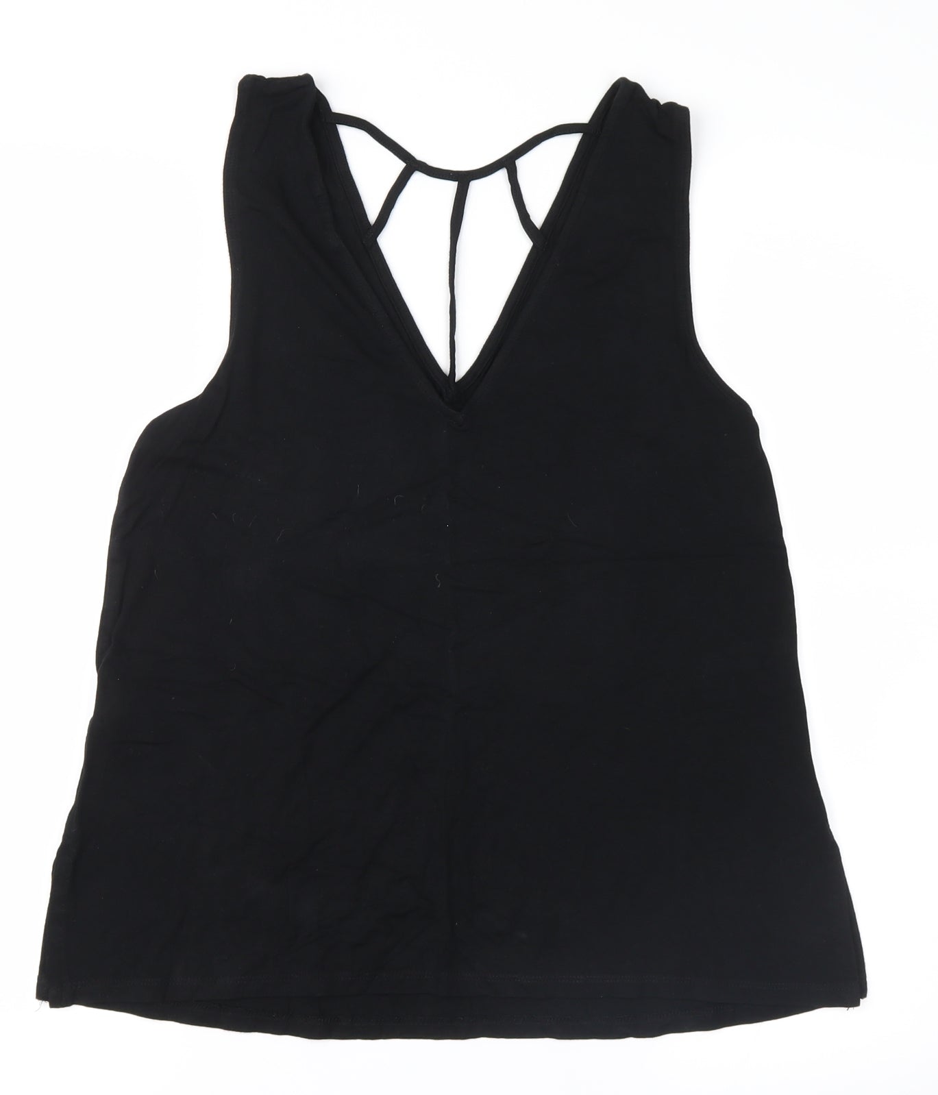 New Look Womens Black   Basic Tank Size 12