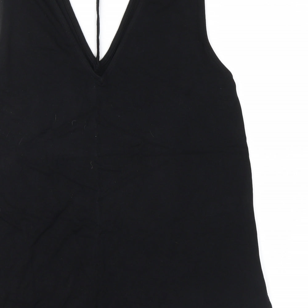 New Look Womens Black   Basic Tank Size 12