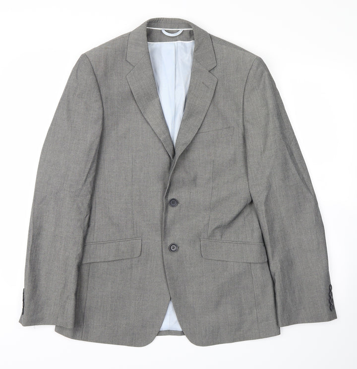 burton london Mens Grey   Jacket Blazer Size S