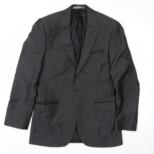 Red Herring Mens Grey   Jacket Suit Jacket Size S