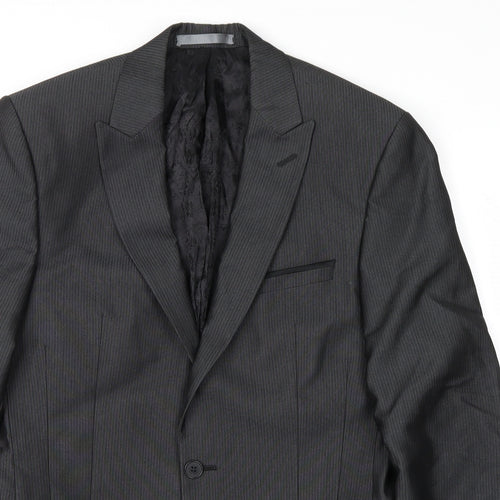 Red Herring Mens Grey   Jacket Suit Jacket Size S