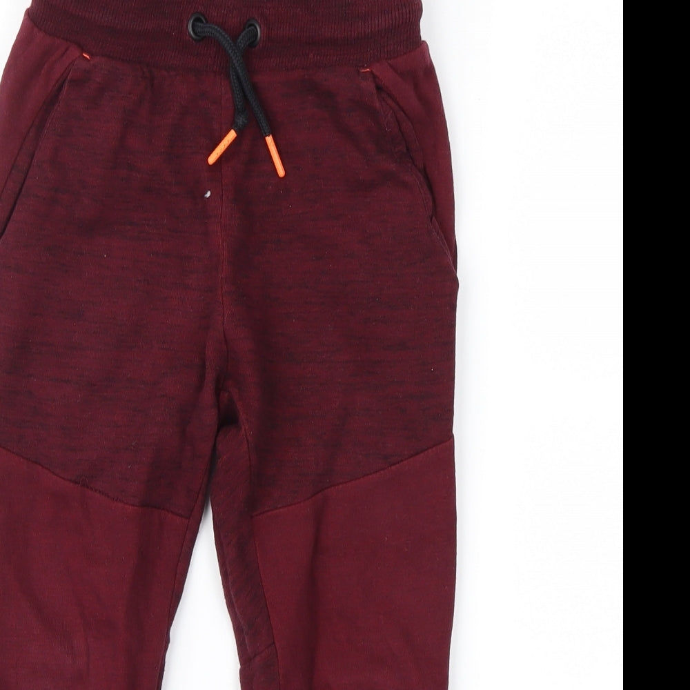 Atmosphere Boys Red   Sweatpants Trousers Size 4-5 Years - infinite