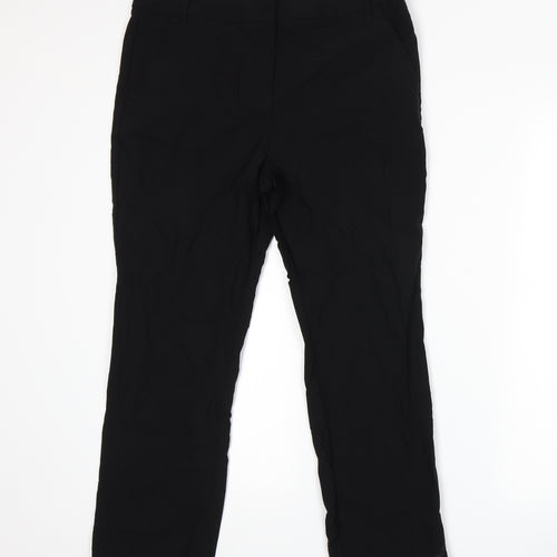 Papaya Womens Black   Trousers  Size 14 L23 in