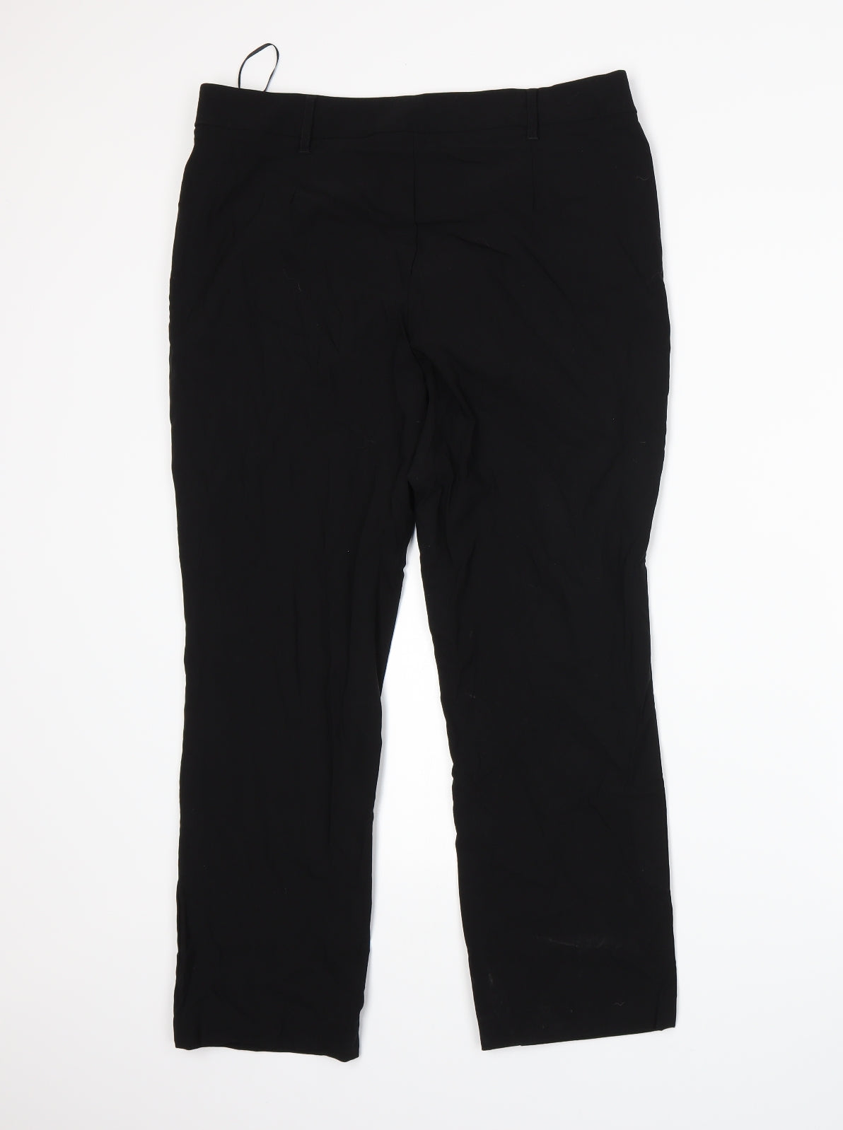 Papaya Womens Black   Trousers  Size 14 L23 in