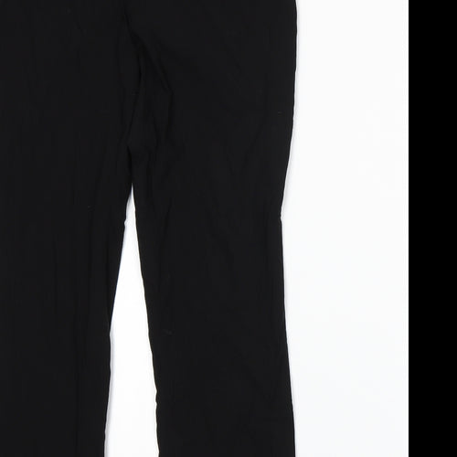 Papaya Womens Black   Trousers  Size 14 L23 in