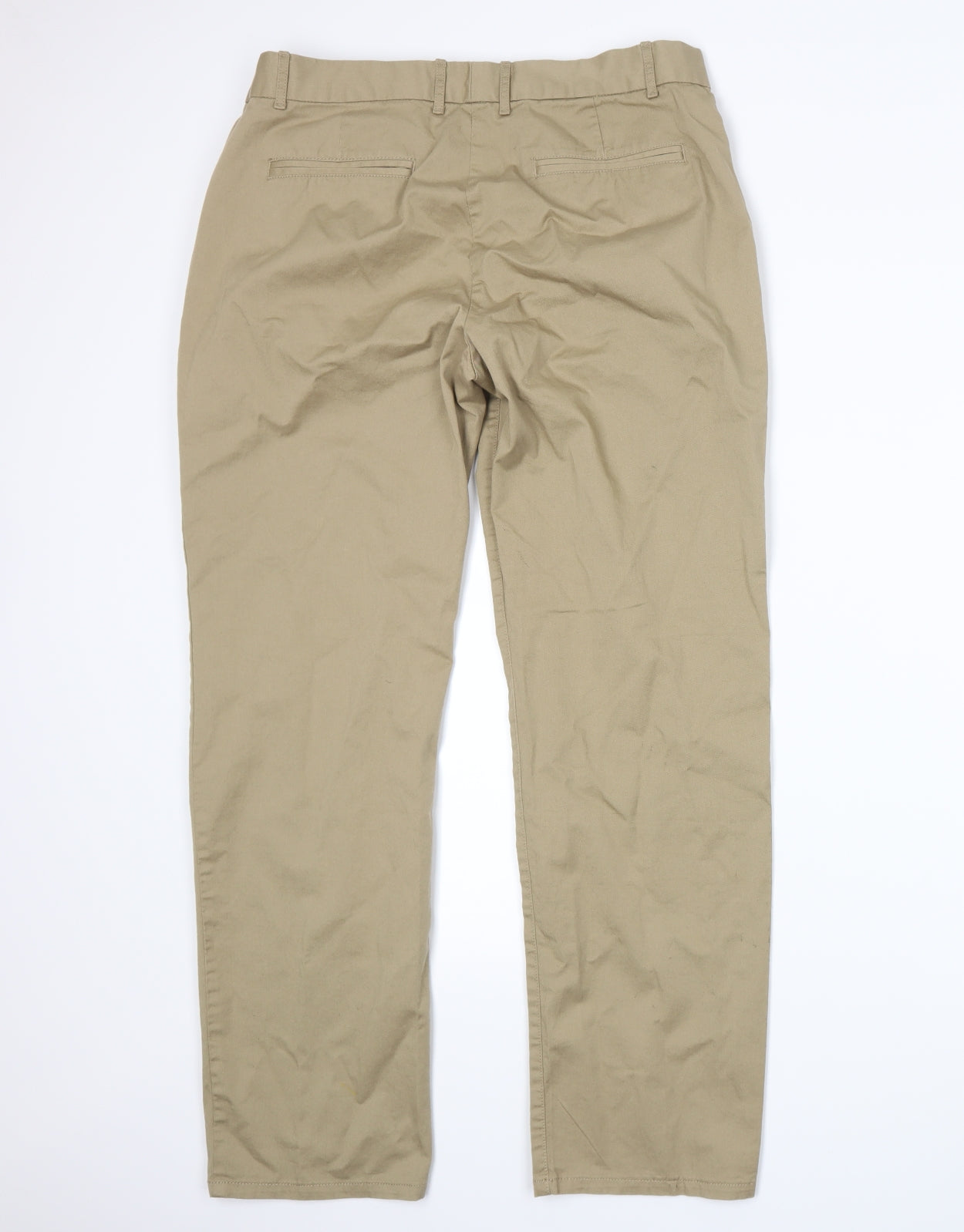 Gap Womens Beige   Chino Trousers Size 12 L30 in