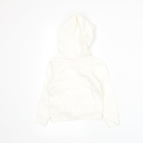 Blue Zoo Girls White  Jersey Pullover Jumper Size 18-24 Months