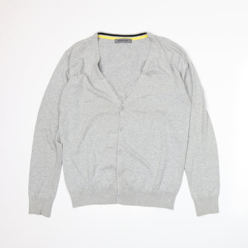 Cedar Wood State Womens Grey  Knit Cardigan Jumper Size M