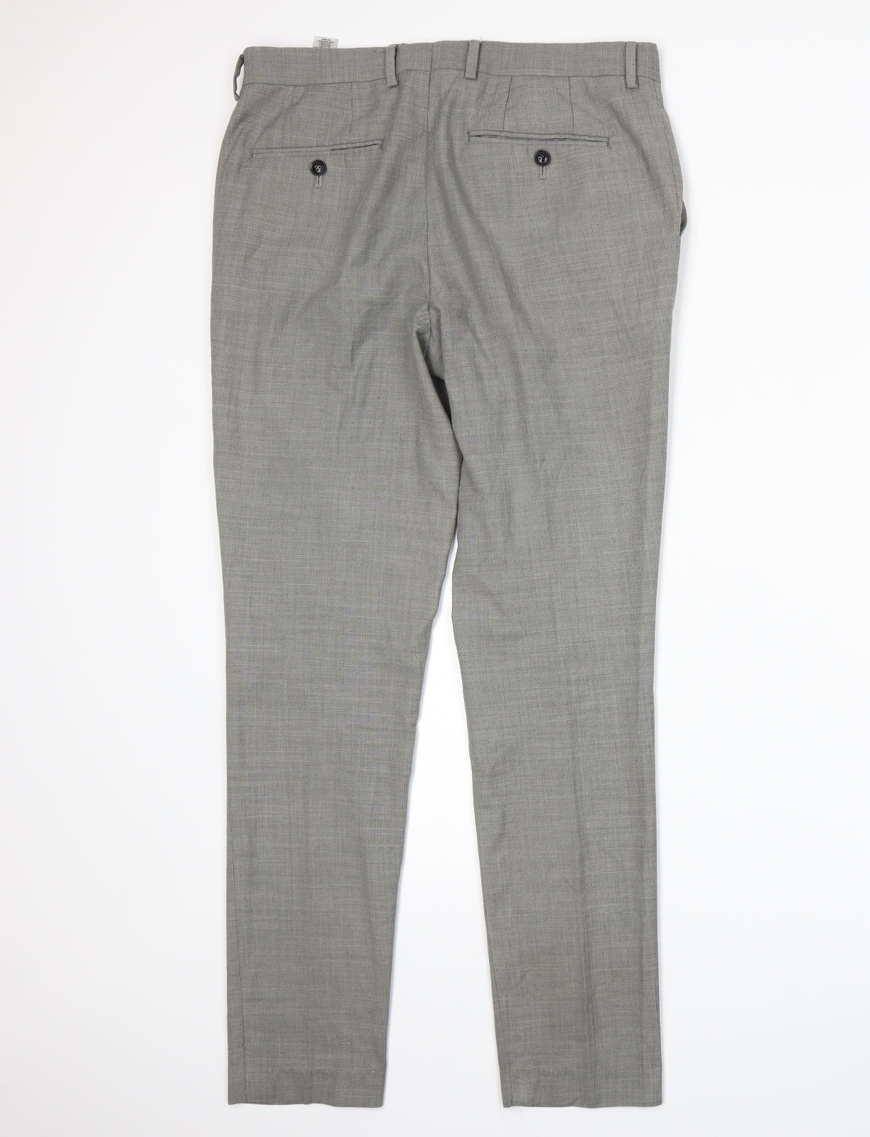 Topman Mens Grey   Trousers  Size 32 in L30 in