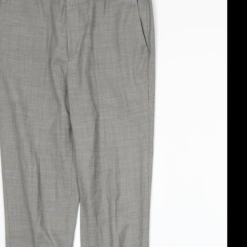 Topman Mens Grey   Trousers  Size 32 in L30 in