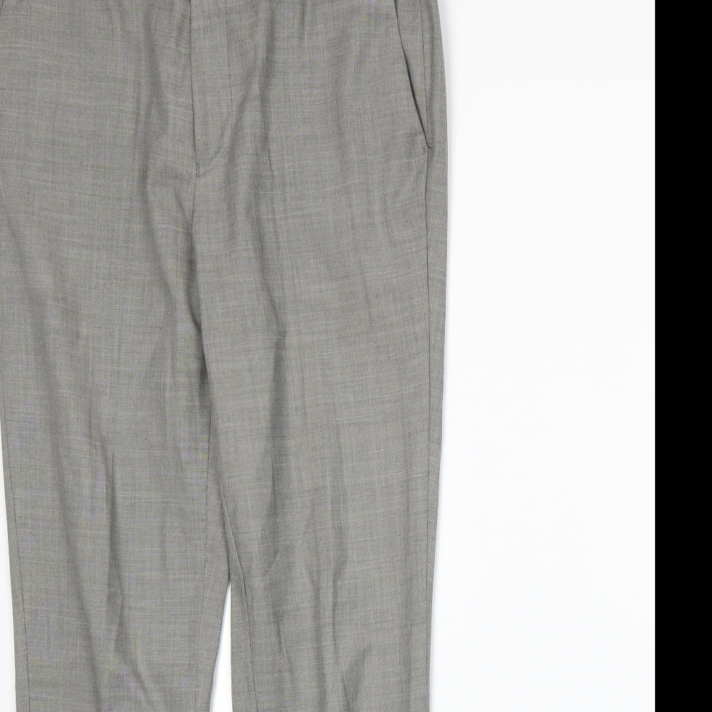 Topman Mens Grey   Trousers  Size 32 in L30 in