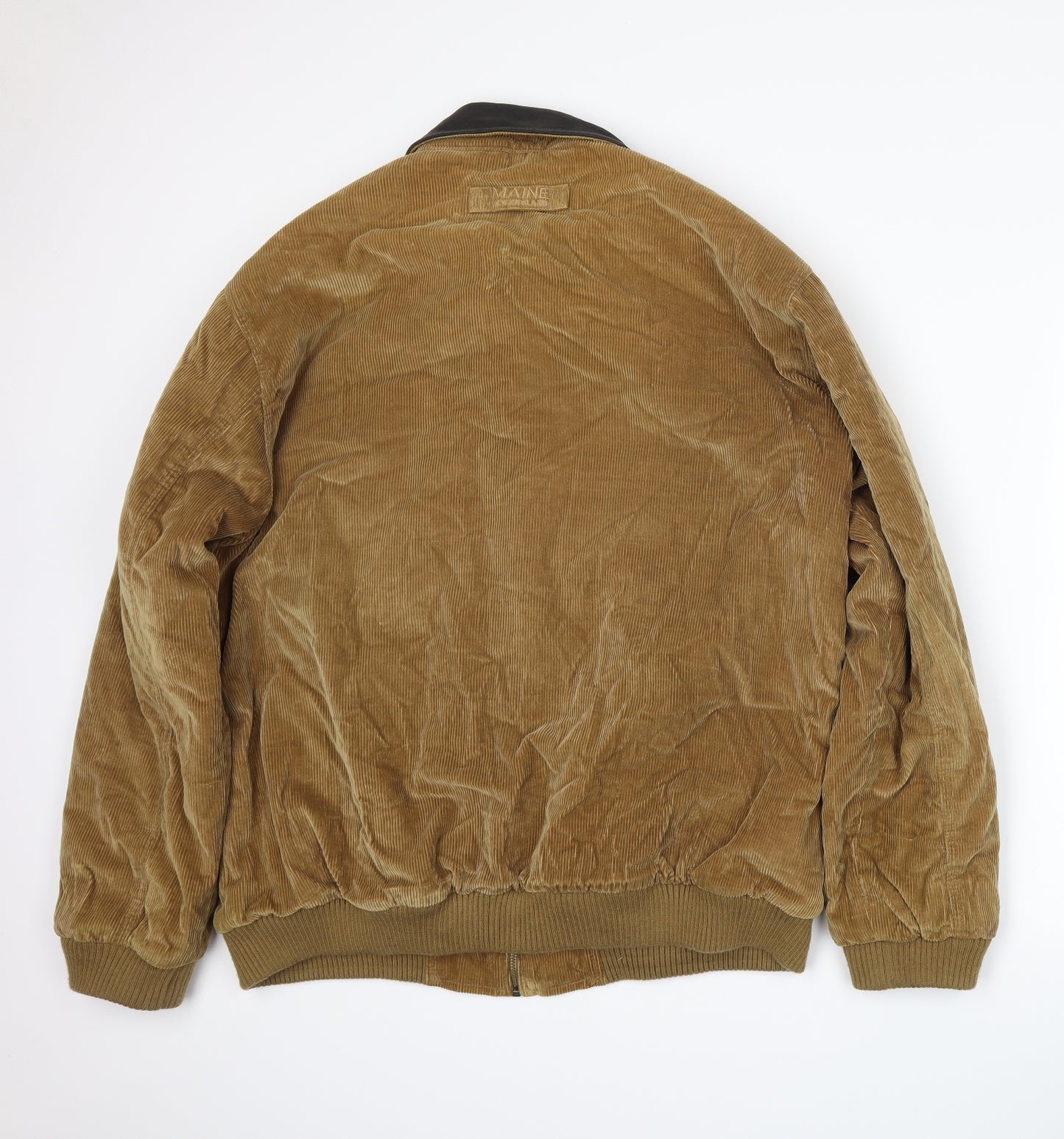 Maine New England Mens Brown   Jacket  Size XL
