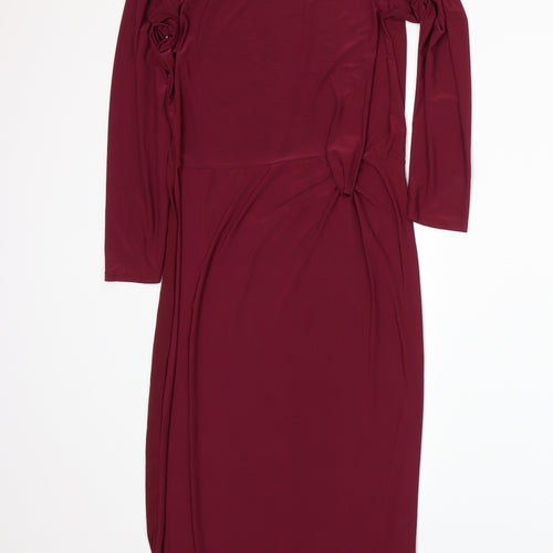 New England Womens Red   A-Line  Size S