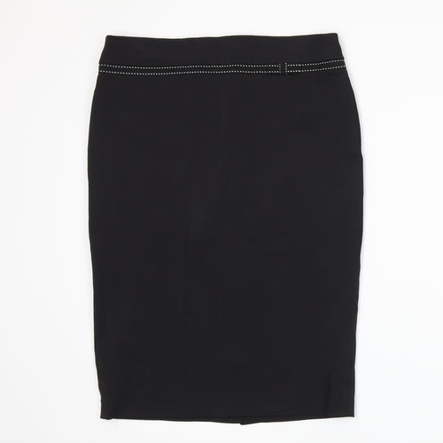 Bay Womens Black   Straight & Pencil Skirt Size 10