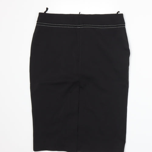 Bay Womens Black   Straight & Pencil Skirt Size 10