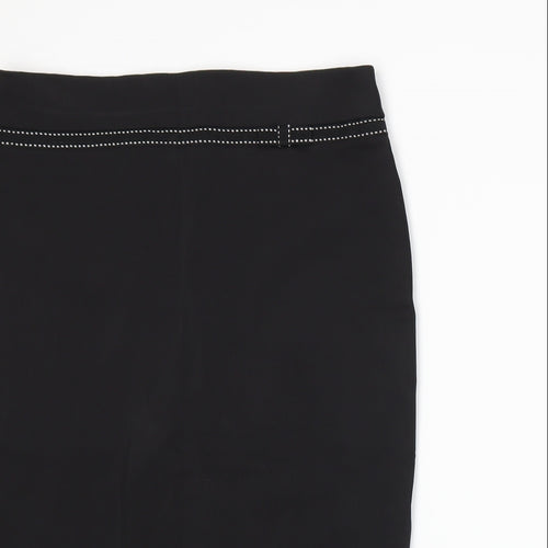 Bay Womens Black   Straight & Pencil Skirt Size 10