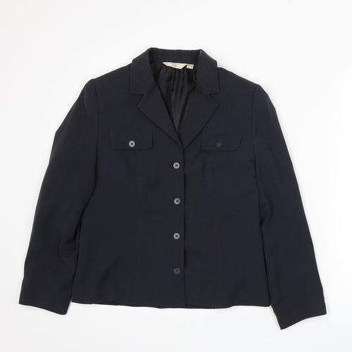 NEXT Womens Blue   Jacket Suit Jacket Size 12