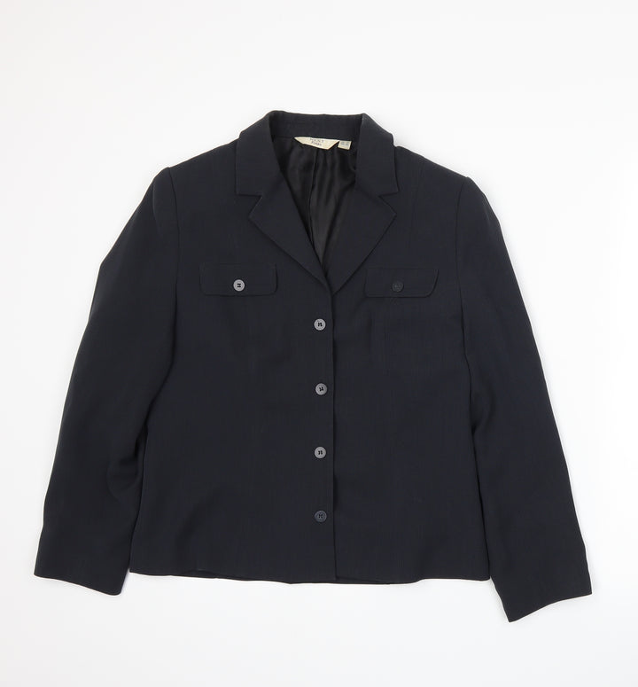 NEXT Womens Blue   Jacket Suit Jacket Size 12