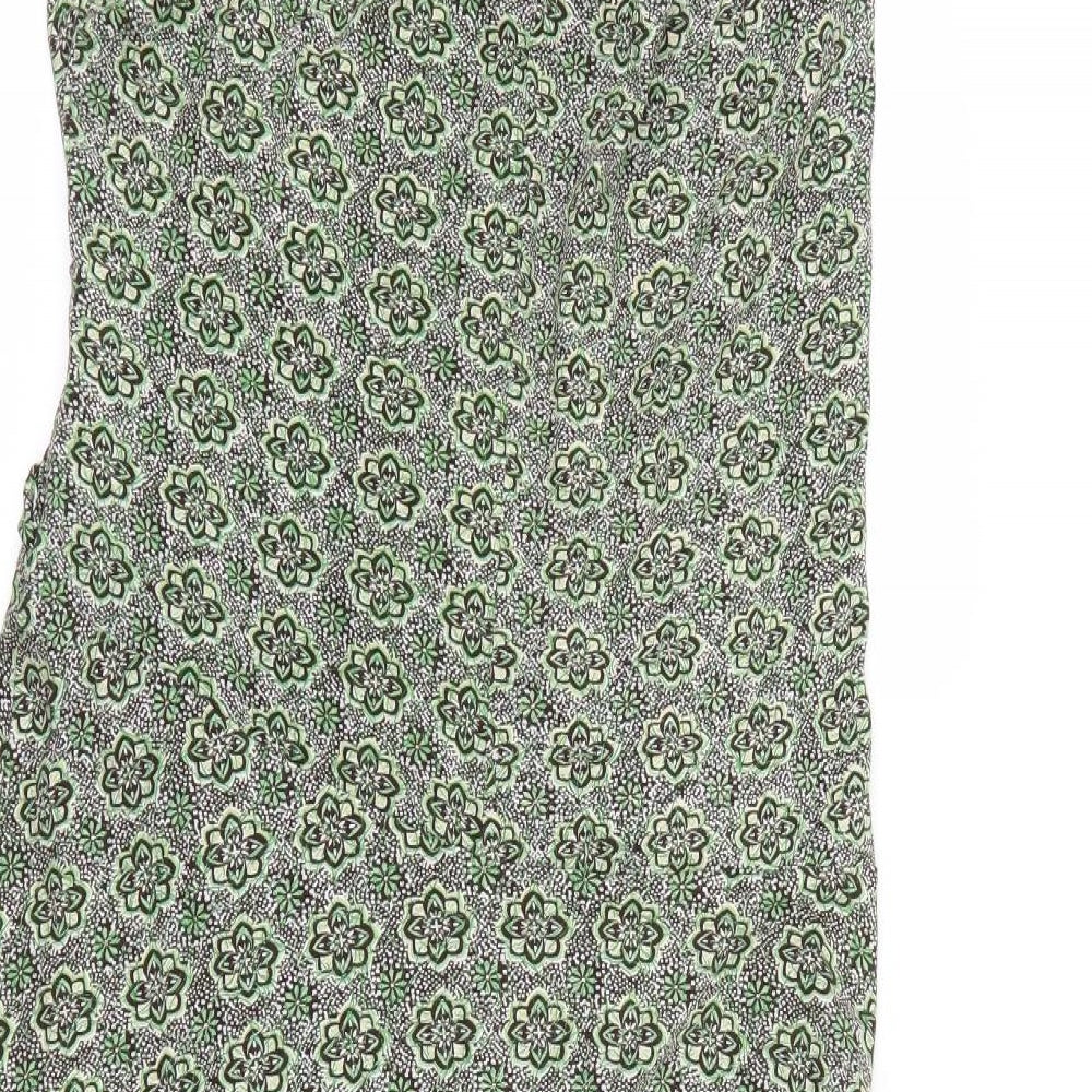 redherring Womens Green Floral  Fit & Flare  Size 18
