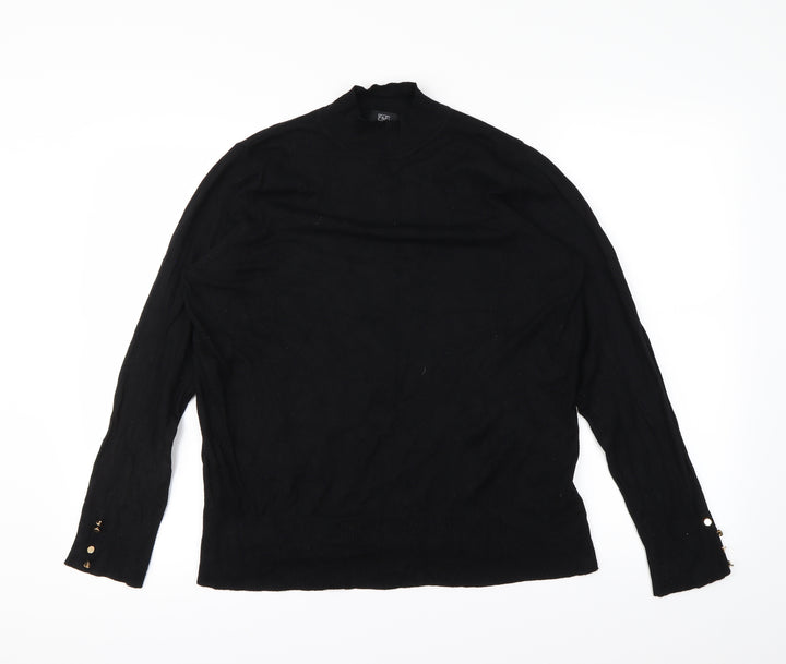 F&F Womens Black   Pullover Sweatshirt Size 18