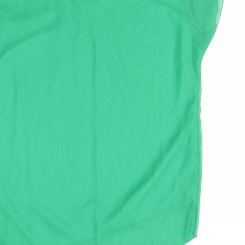 Preworn Womens Green   Basic Blouse Size XL