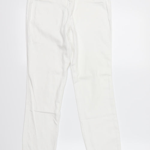 legging  Womens White   Mom Jeans Size 8 L25 in