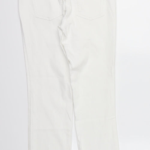 legging  Womens White   Mom Jeans Size 8 L25 in