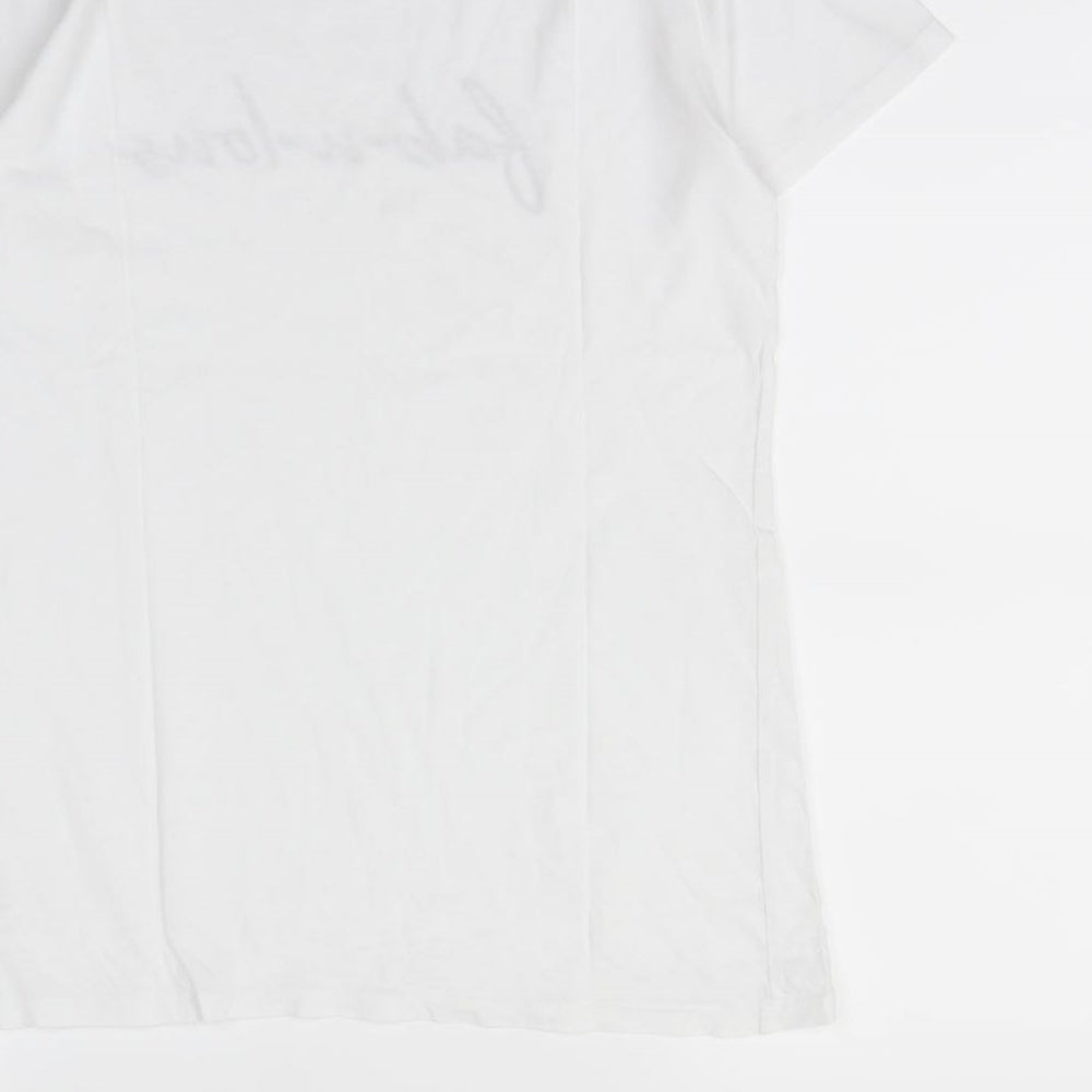 New Look Womens White   Basic T-Shirt Size 6