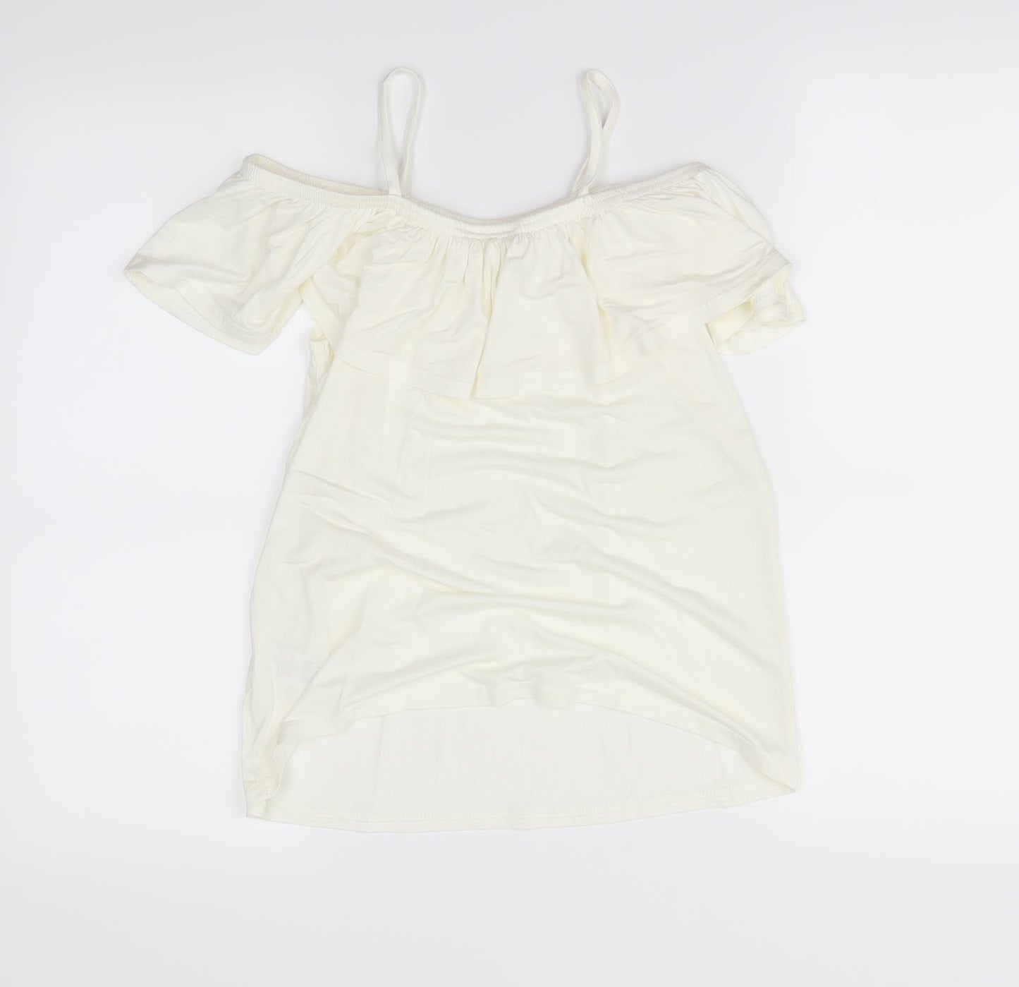 Tammy Girl Girls White   Basic T-Shirt Size 12 Years