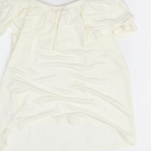 Tammy Girl Girls White   Basic T-Shirt Size 12 Years